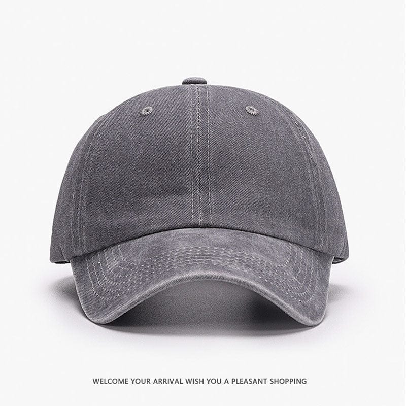Vintage Outdoor Washed Cotton All-Match Baseball Cap