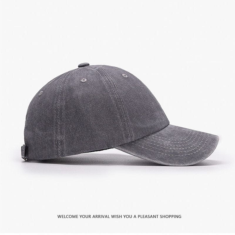 Vintage Outdoor Washed Cotton All-Match Baseball Cap