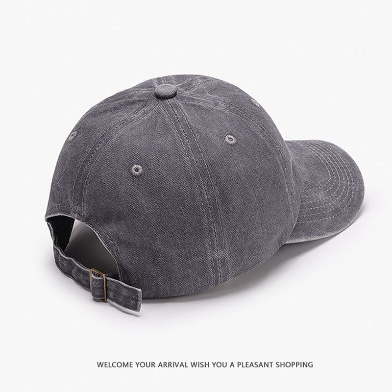 Vintage Outdoor Washed Cotton All-Match Baseball Cap