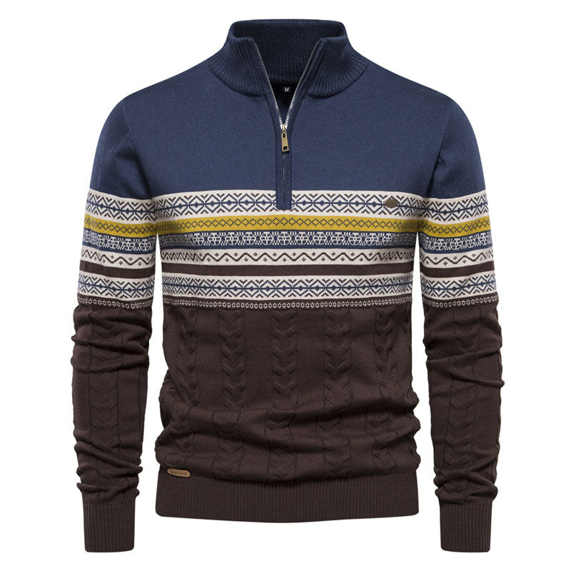 High Quality 1/4 Henley Sweater Sweatshirt