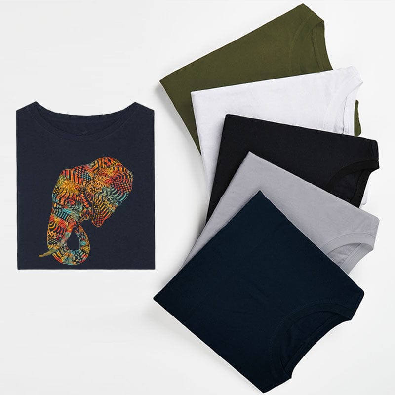 Vintage Ethnic Elephant T-Shirt