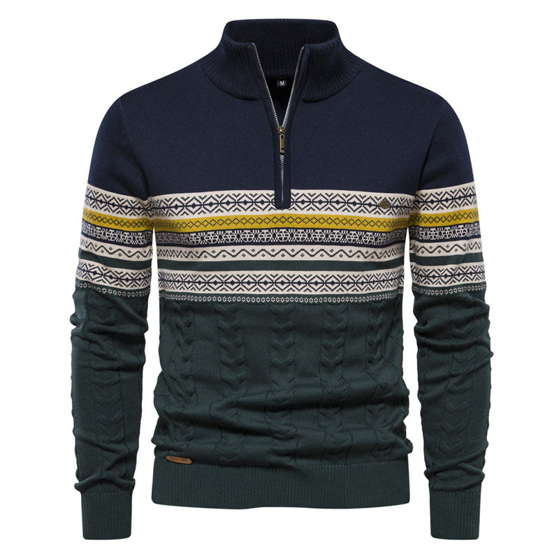 High Quality 1/4 Henley Sweater Sweatshirt