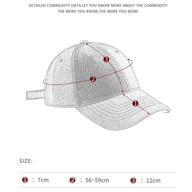 Vintage Outdoor Washed Cotton All-Match Baseball Cap