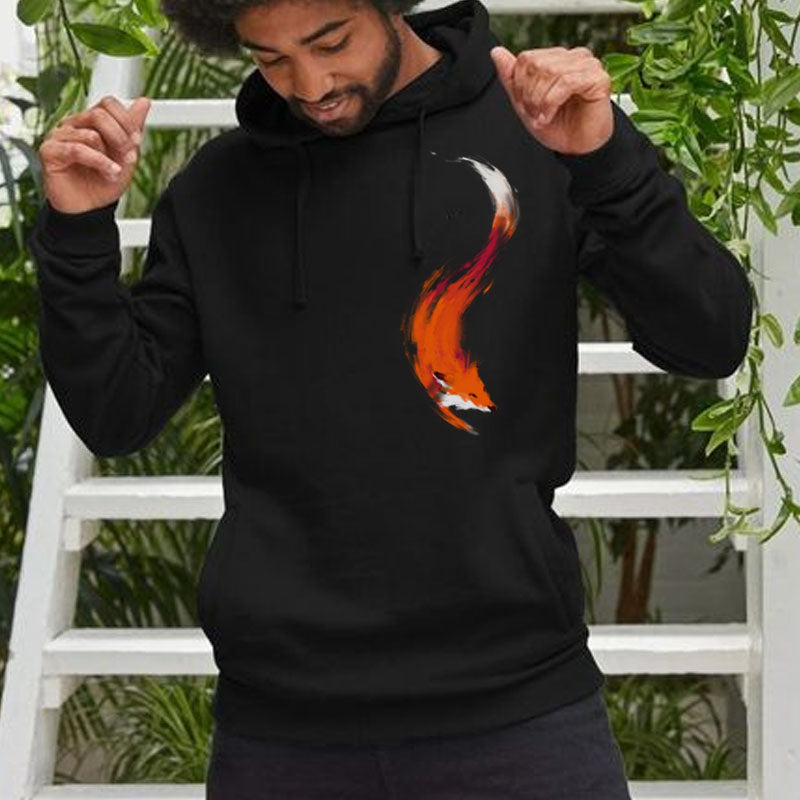 Orange Fox Hoodie