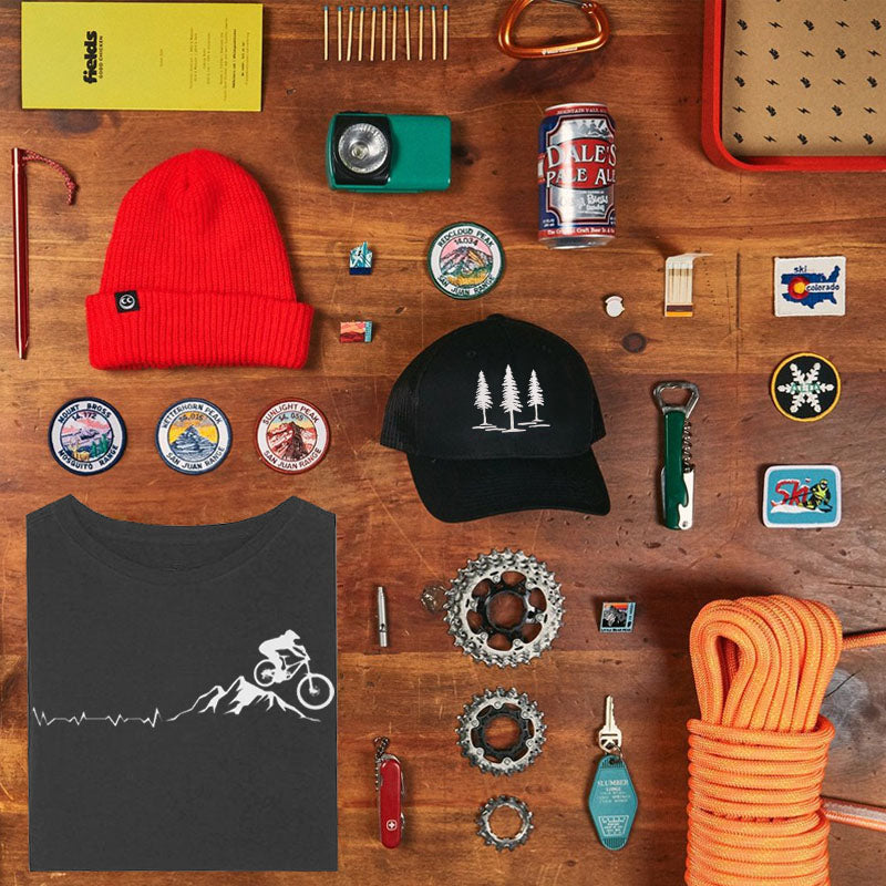 mountain biking t-shirt