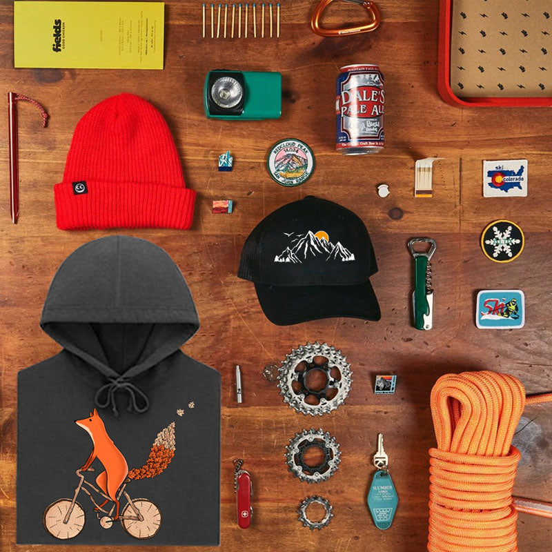 Biker Fox Hoodie