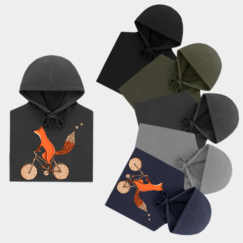 Biker Fox Hoodie