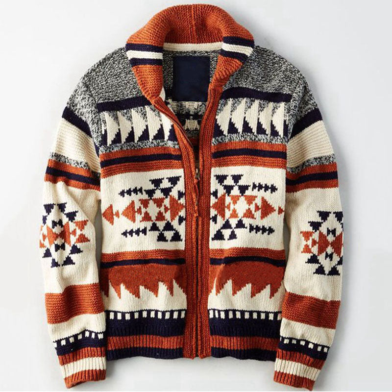 Wool Blend Sweater Coat