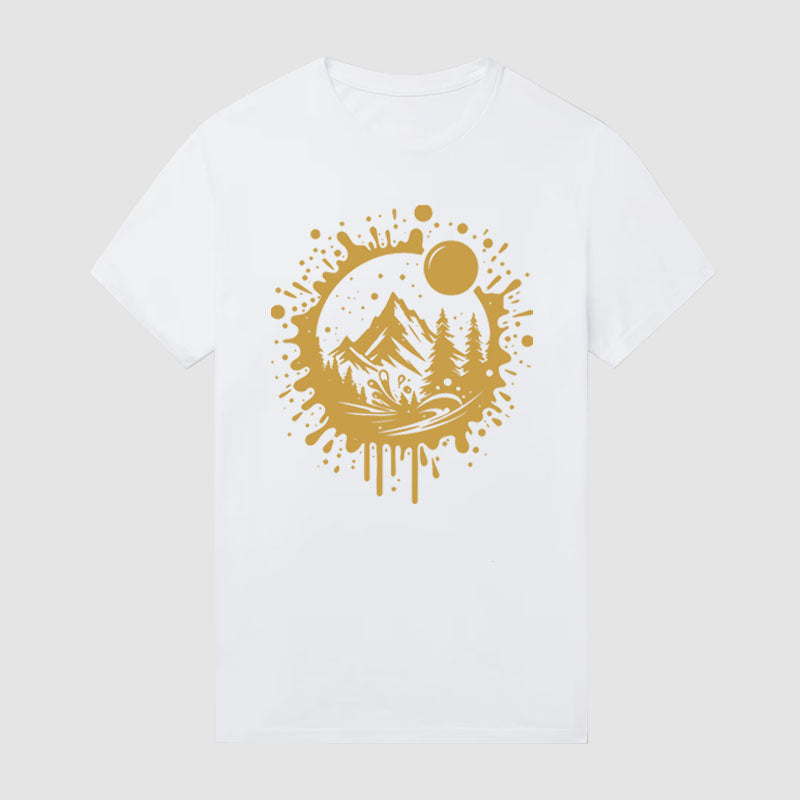 Gold Edition Outdoor Mountain Short Sleeve T-Shirt