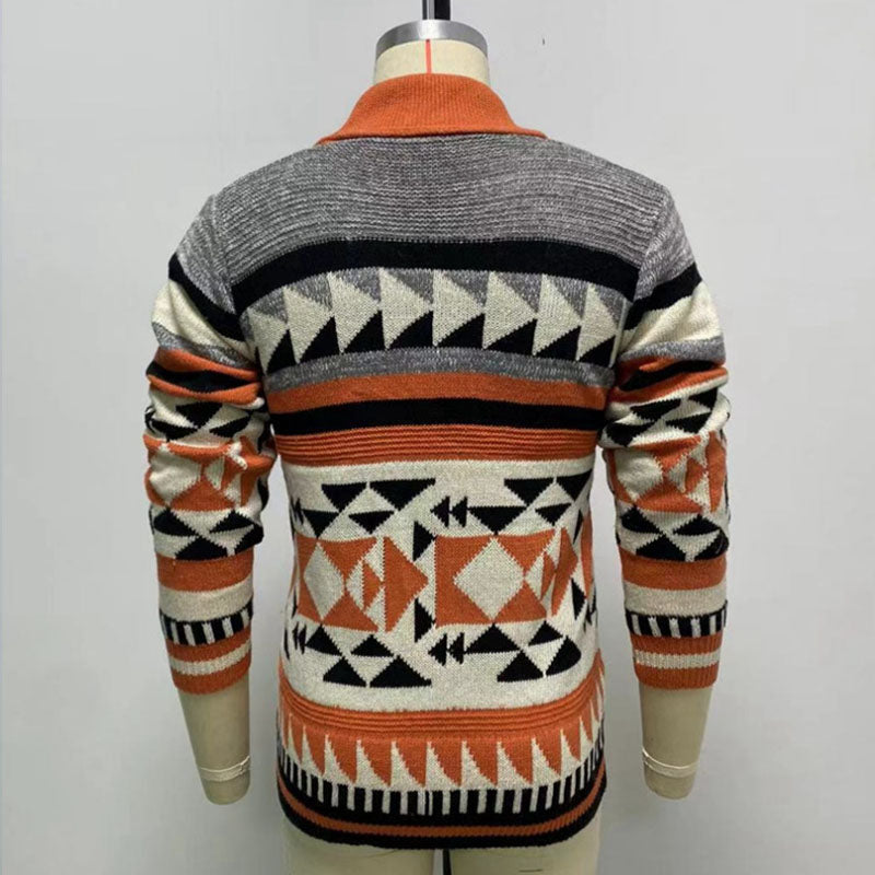 Wool Blend Sweater Coat