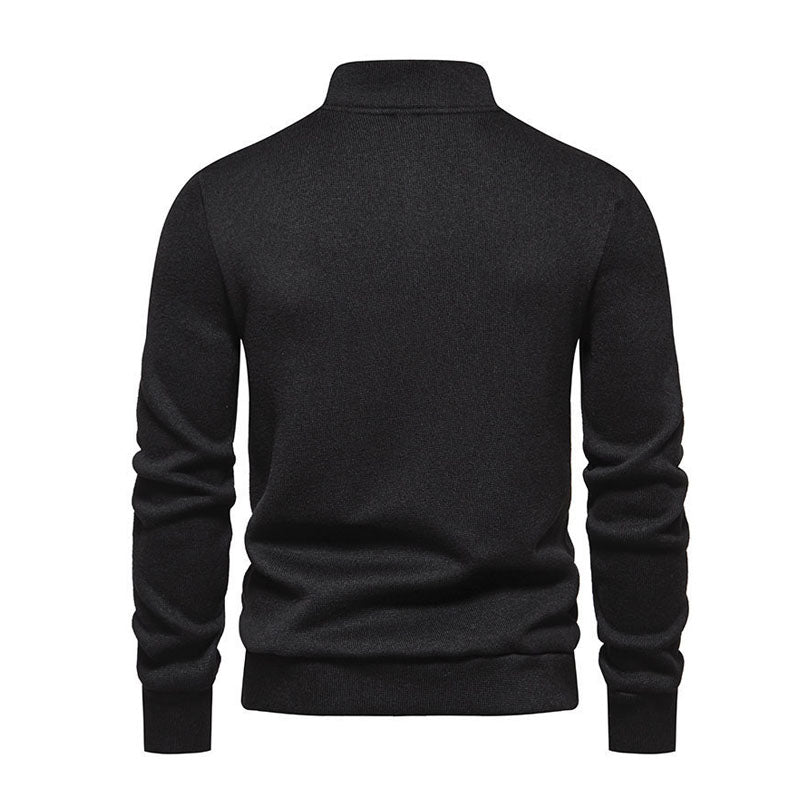Henley Casual Sweatshirt