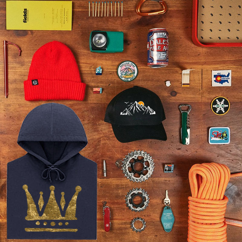 Basquiat Crown Hoodie