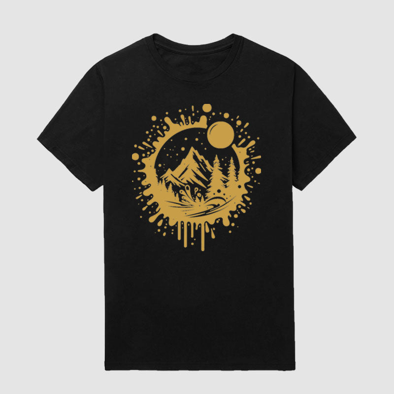 Gold Edition Outdoor Mountain Short Sleeve T-Shirt