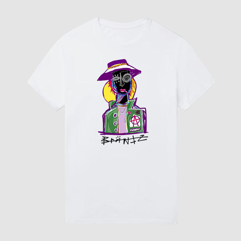 Abstract Creative Artist Basquiat Short Sleeve T-Shirt