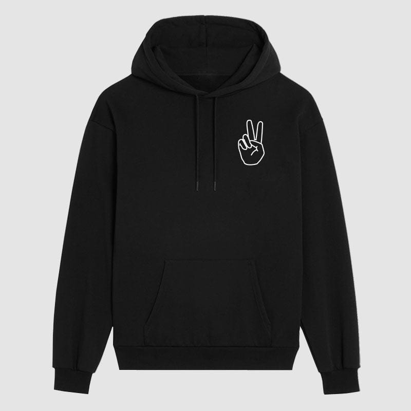 World Peace Black Hoodie