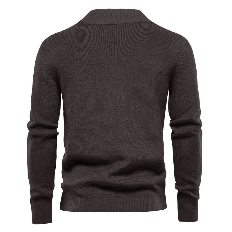 High Quality Casual Zip Cardigan Sweater Jacket
