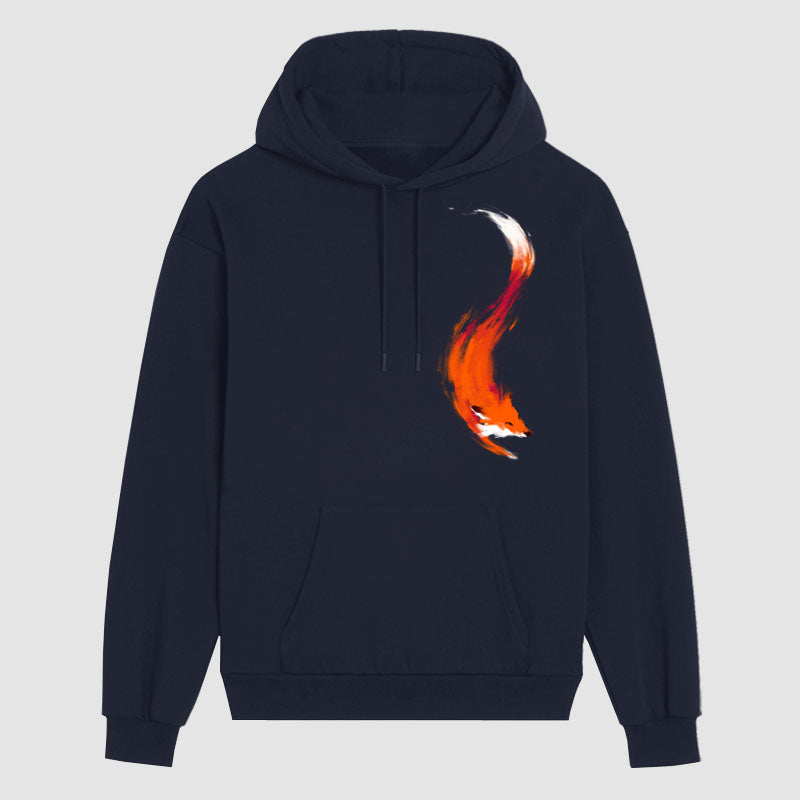 Orange Fox Hoodie