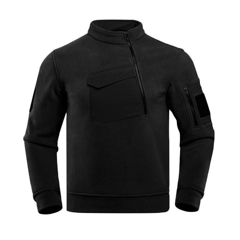 Tactical Fleece Pullover Half-Zip Sweatshirt