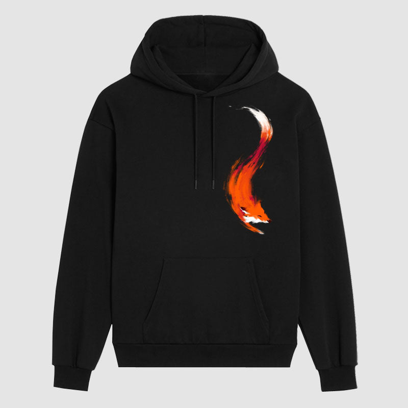Orange Fox Hoodie