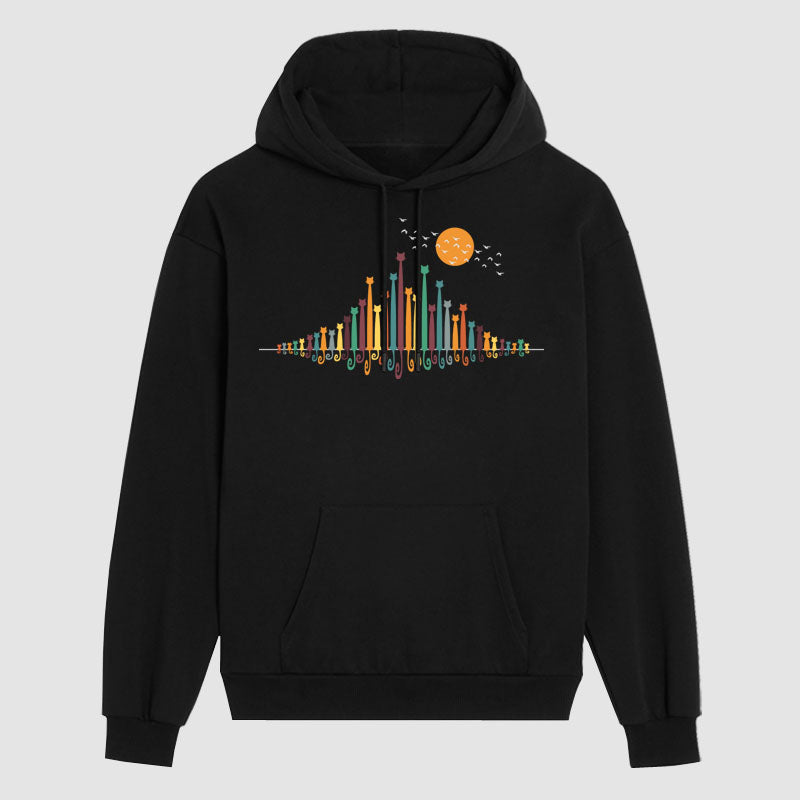 Moonlight Cat Hoodie