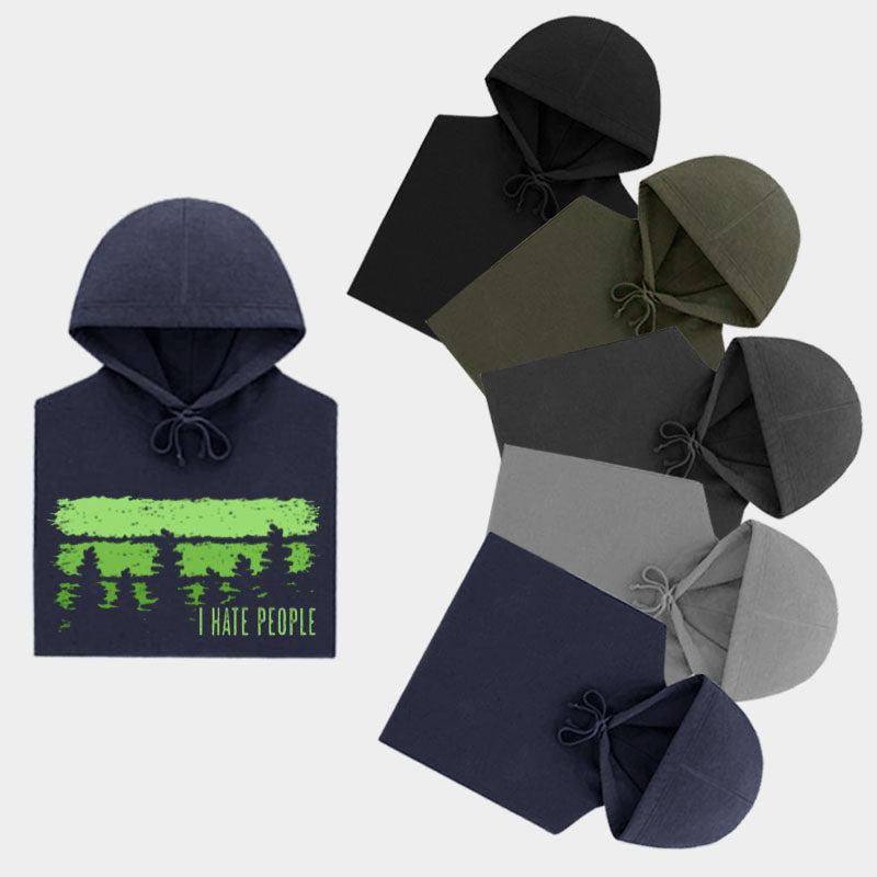 I Hate People Forest Hoodie