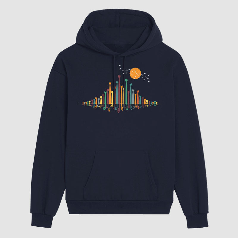 Moonlight Cat Hoodie