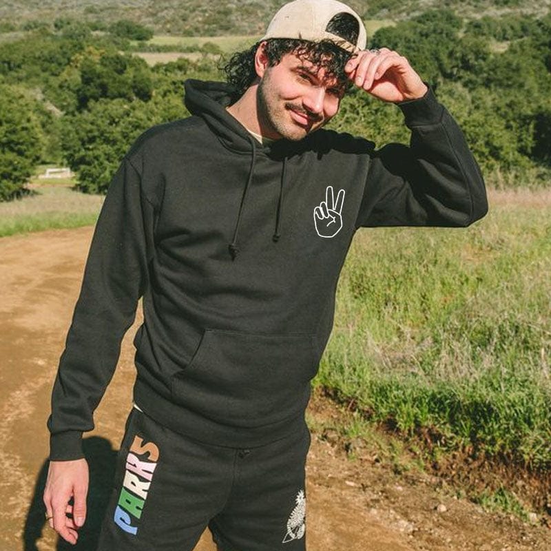 World Peace Black Hoodie