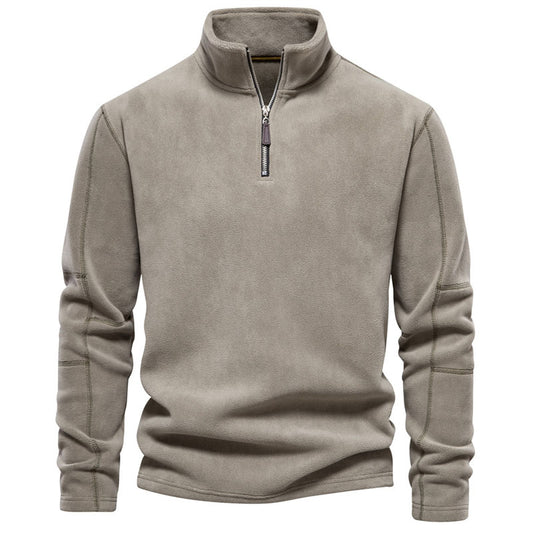 Sherpa  Half-Zip Sweatshirt