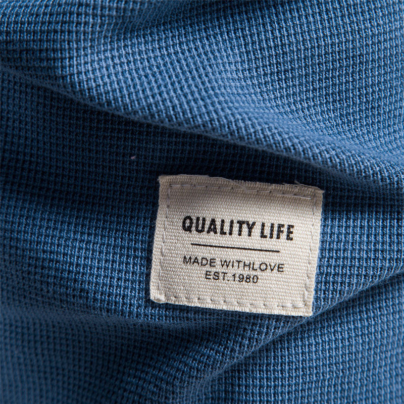 Waffle Henley Top