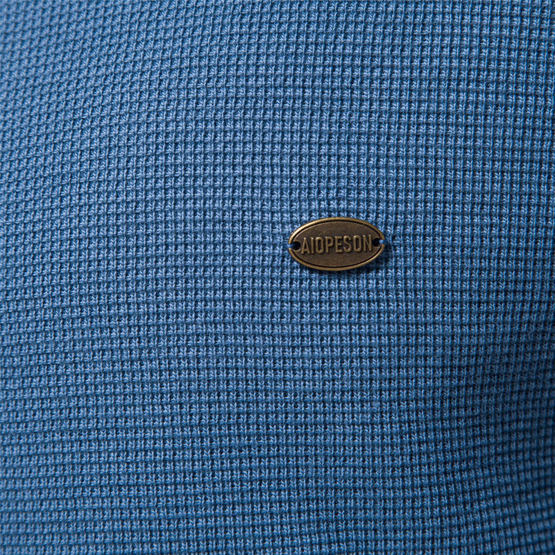 Waffle Henley Top