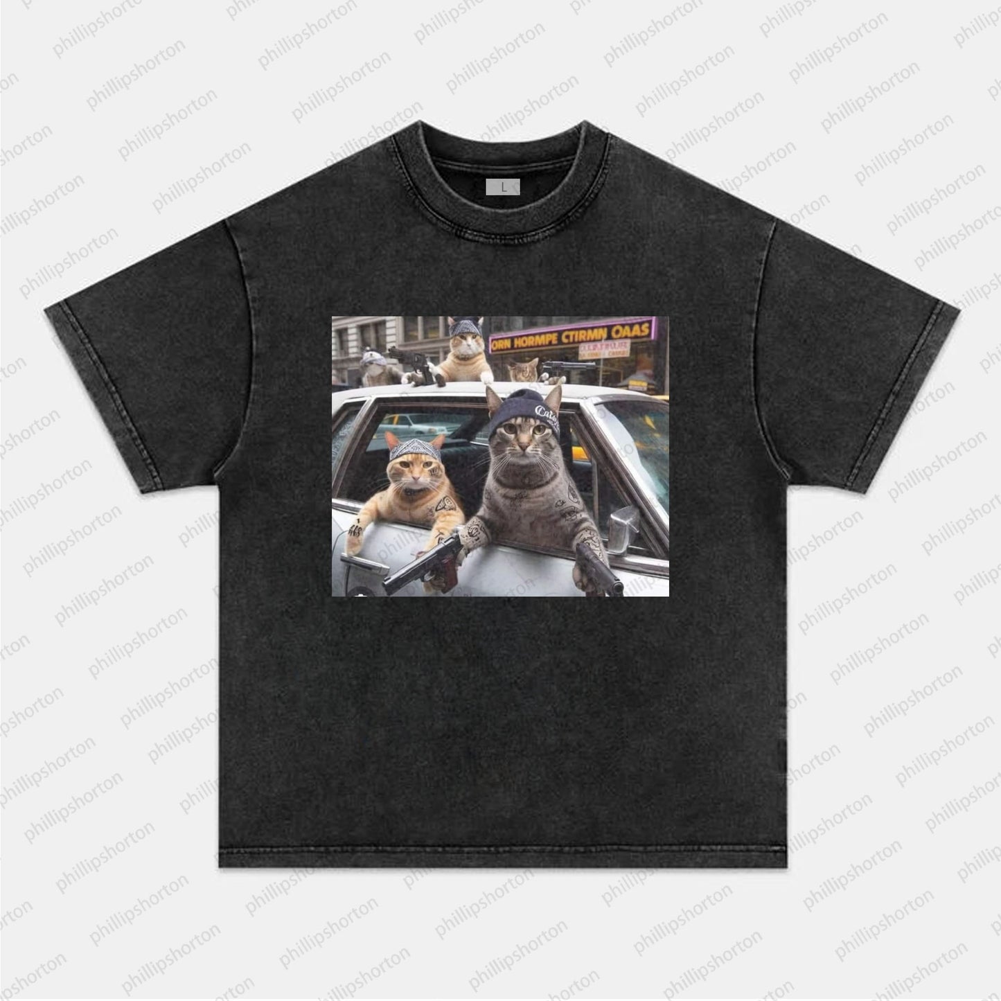 GANG CAT TEE