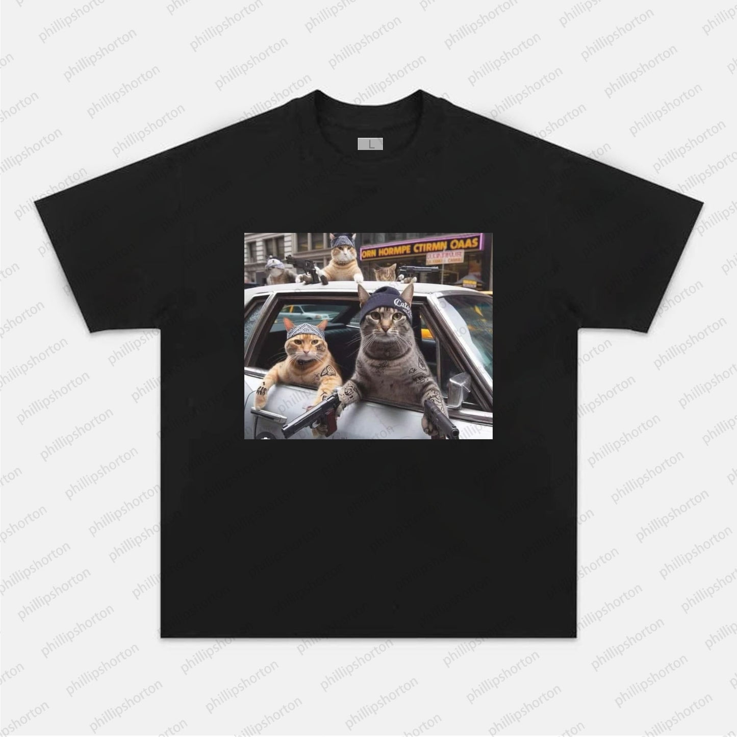 GANG CAT TEE