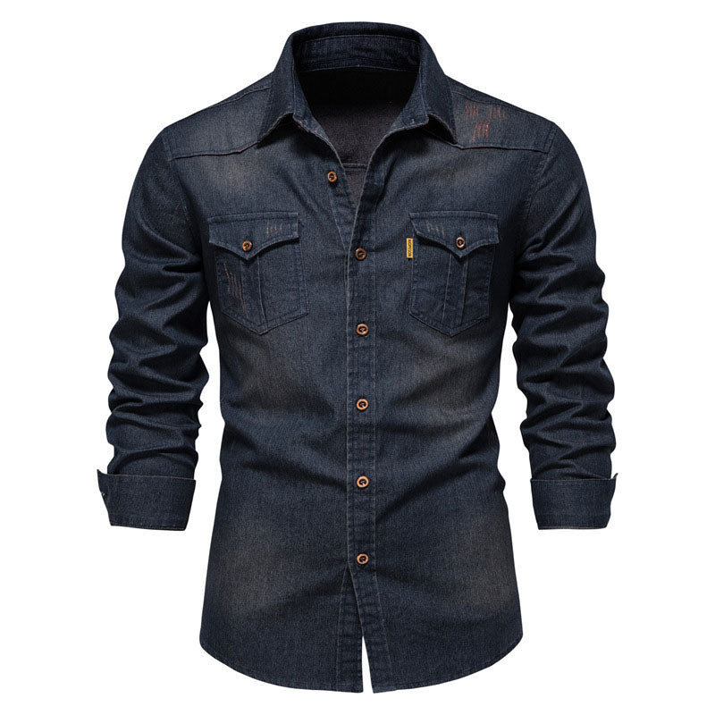 classic denim shirt