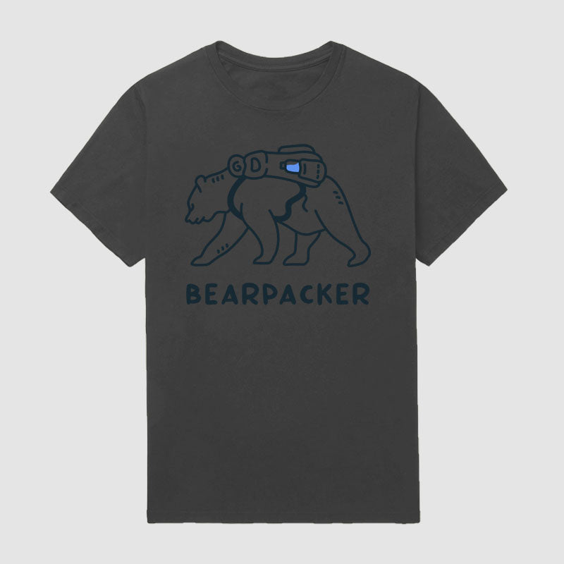 Bear Backpacker  T-Shirt