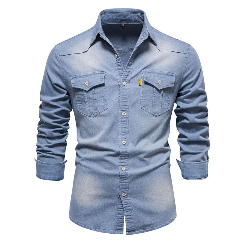 classic denim shirt