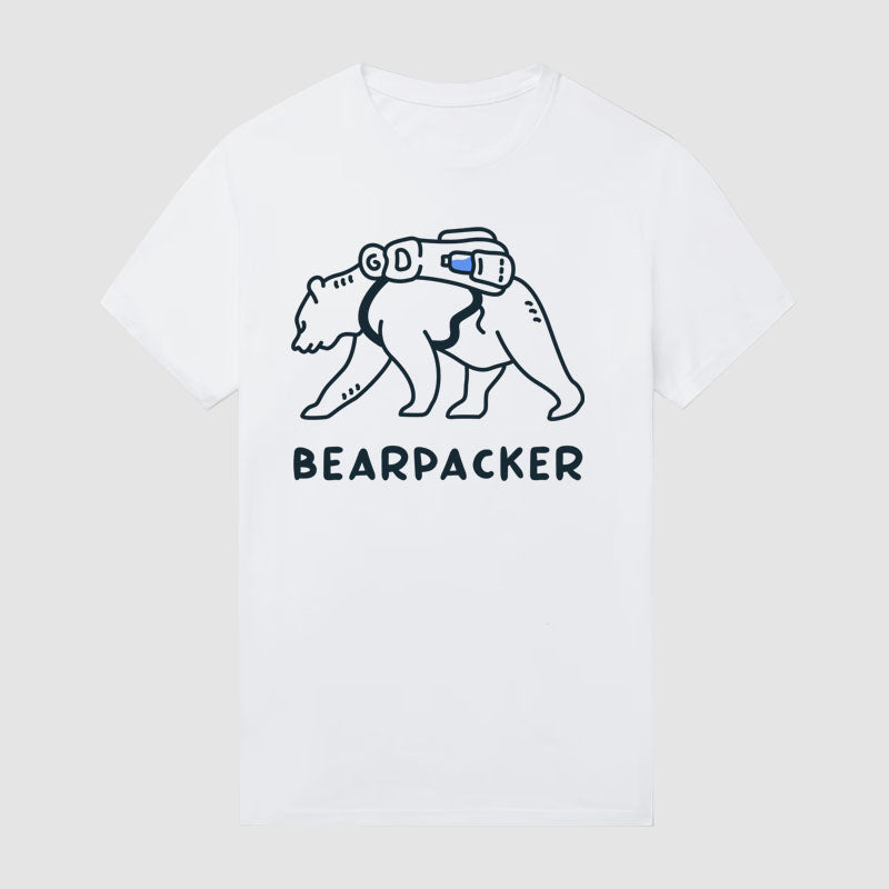 Bear Backpacker  T-Shirt