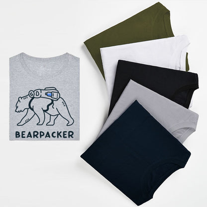 Bear Backpacker  T-Shirt