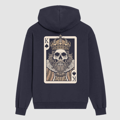 Poker King printed hoodie