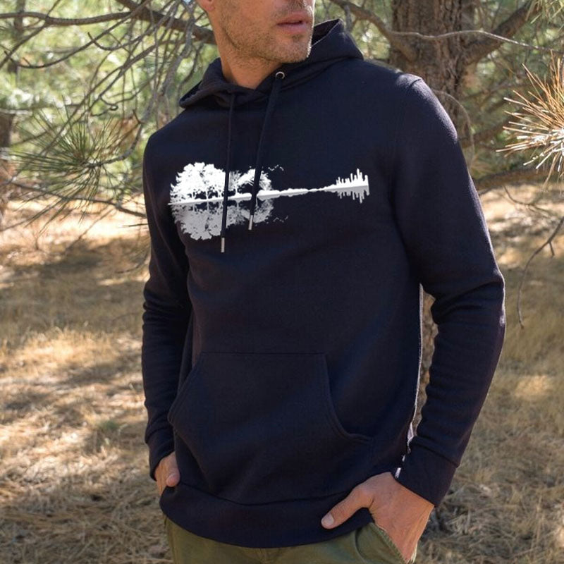 Guitar music Hoodie