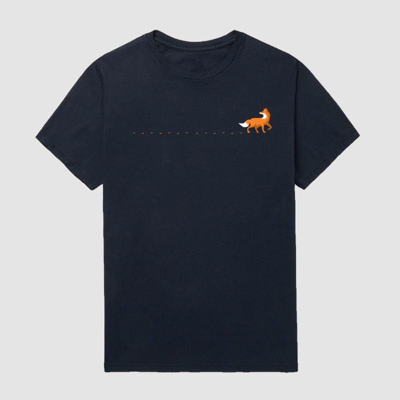 Walking Fox  T-Shirt