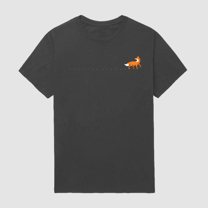 Walking Fox  T-Shirt