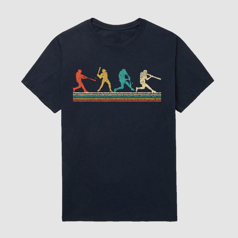 Vintage Baseball Dad T-Shirt