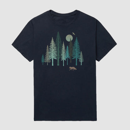 forest fox t-shirt