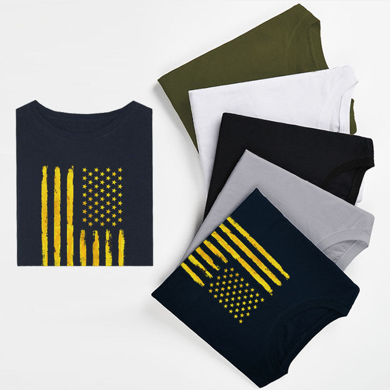Gold Edition American Flag  T-Shirt
