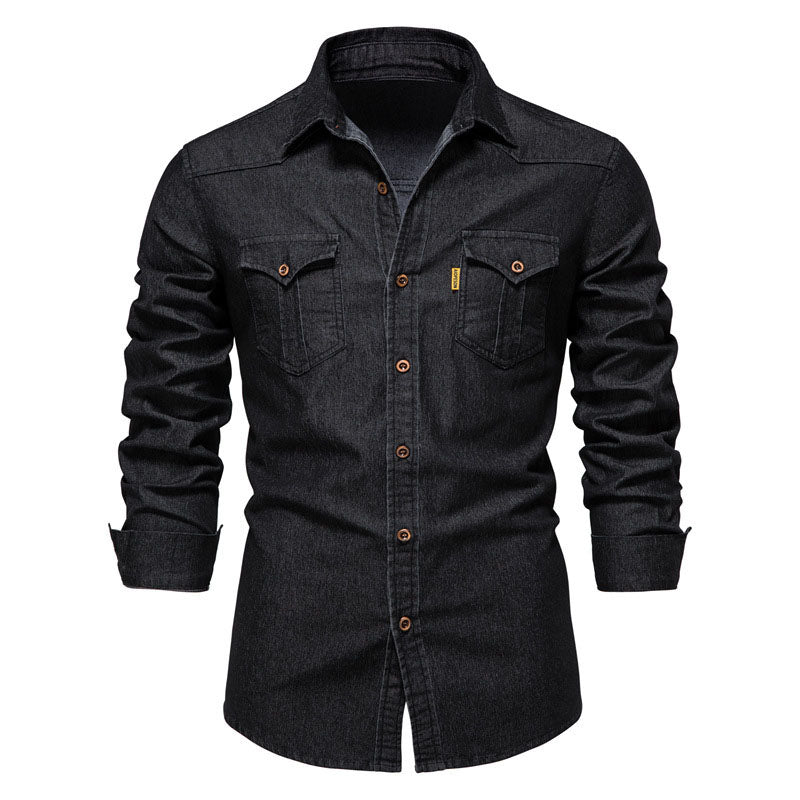 classic denim shirt