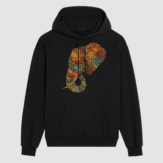 Ethnic Elephant Hoodie