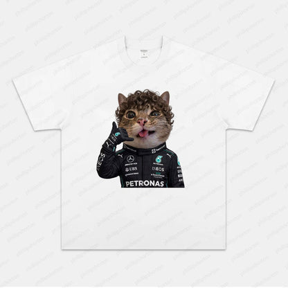 FUNNY F1 Cat TEE 2.0