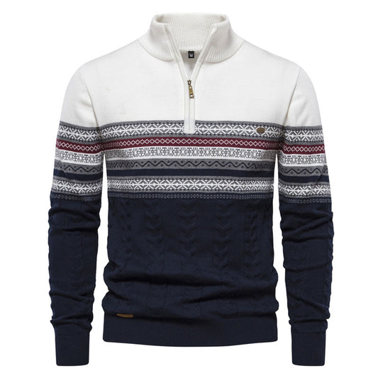 High Quality 1/4 Henley Sweater Sweatshirt