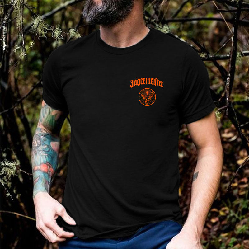 Jägermeister Print Short Sleeve T-Shirt