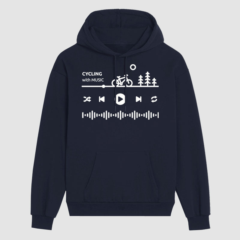 Outdoor Music Cycling Hoodie